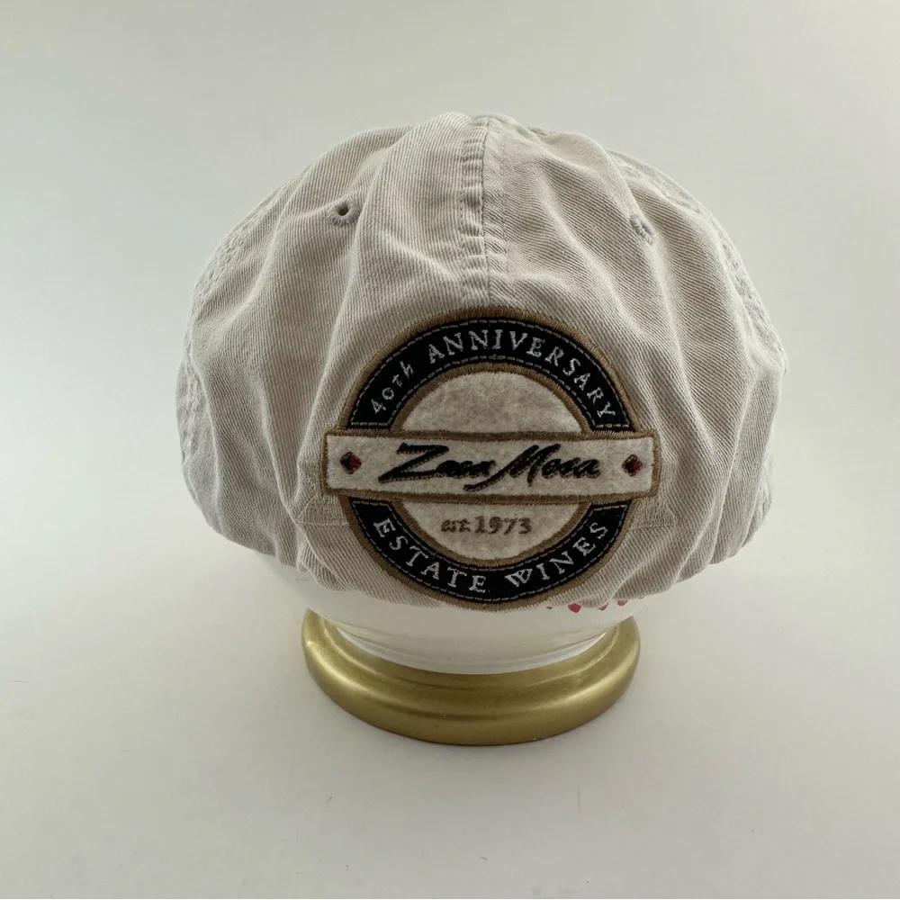 Zaca Mesa Winery & Vineyards 40th Anniversary est1973 Flexfit Dad Hat Fitted Cap - Picture 6 of 12